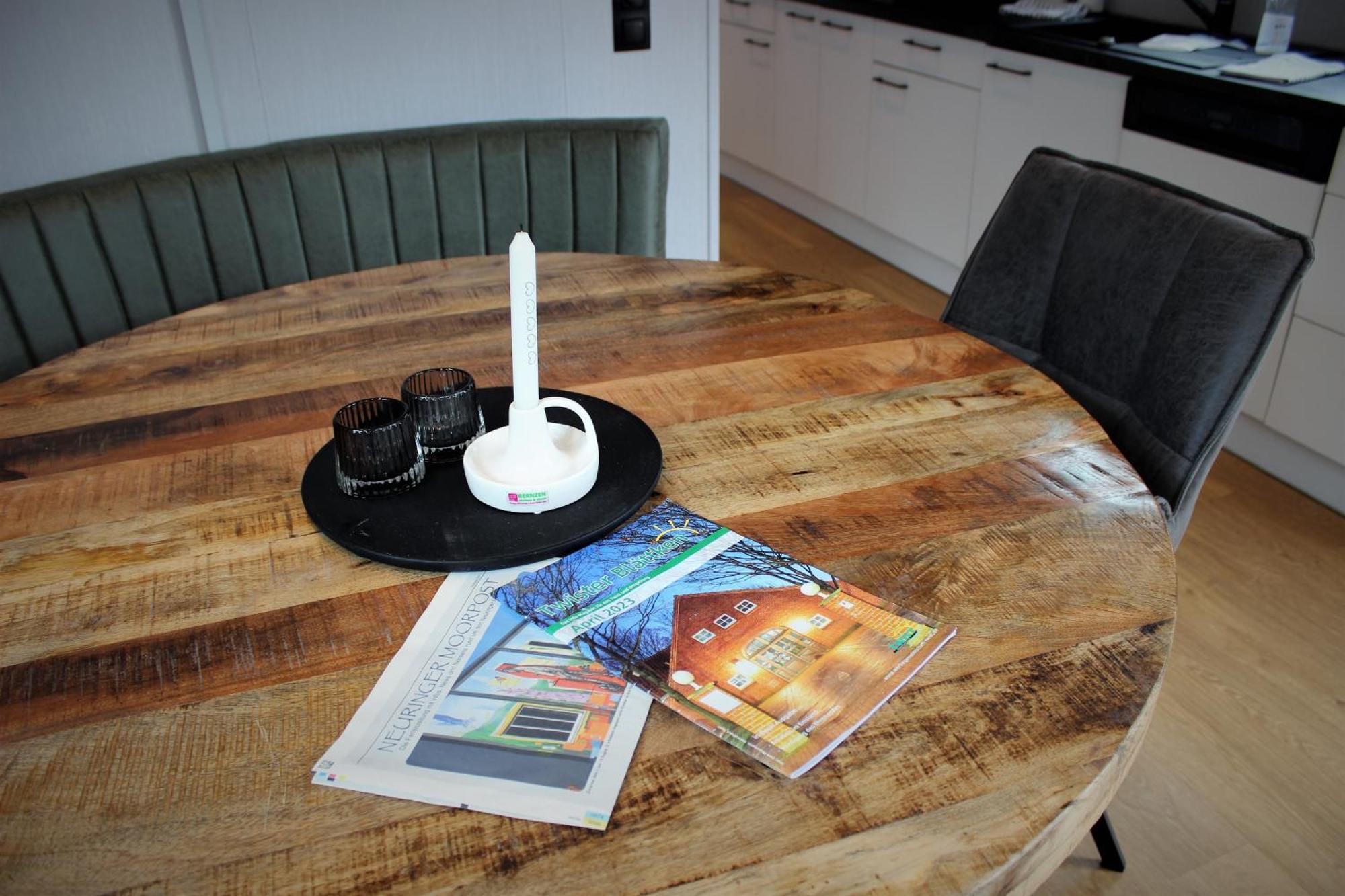 Ferienhaus Aurora, Sauna, Familienfreundlich, Angeln Twist 외부 사진